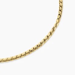 Marc Orian Colliers Fantaisie|Colliers > Collier Sloane Acier Jaune