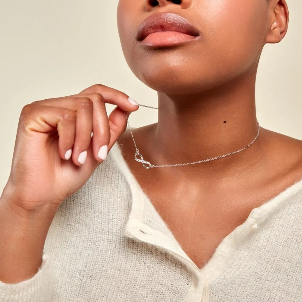 Marc Orian Colliers Fantaisie|Colliers > Collier Sohila Argent Blanc Oxyde De Zirconium