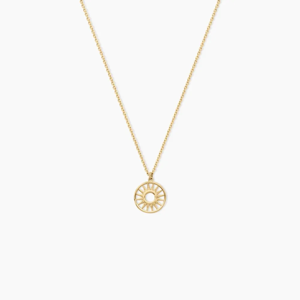 Marc Orian Colliers|Colliers Femme > Collier Soleil Eternel Or Jaune