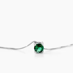 Marc Orian Colliers Fantaisie|Colliers > Collier Solitaire Argent Blanc Rio Santa Teresa Oxyde De Zirconium argent blanc oxyde