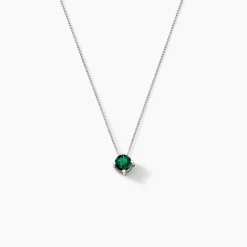 Marc Orian Colliers Fantaisie|Colliers > Collier Solitaire Argent Blanc Rio Santa Teresa Oxyde De Zirconium argent blanc oxyde