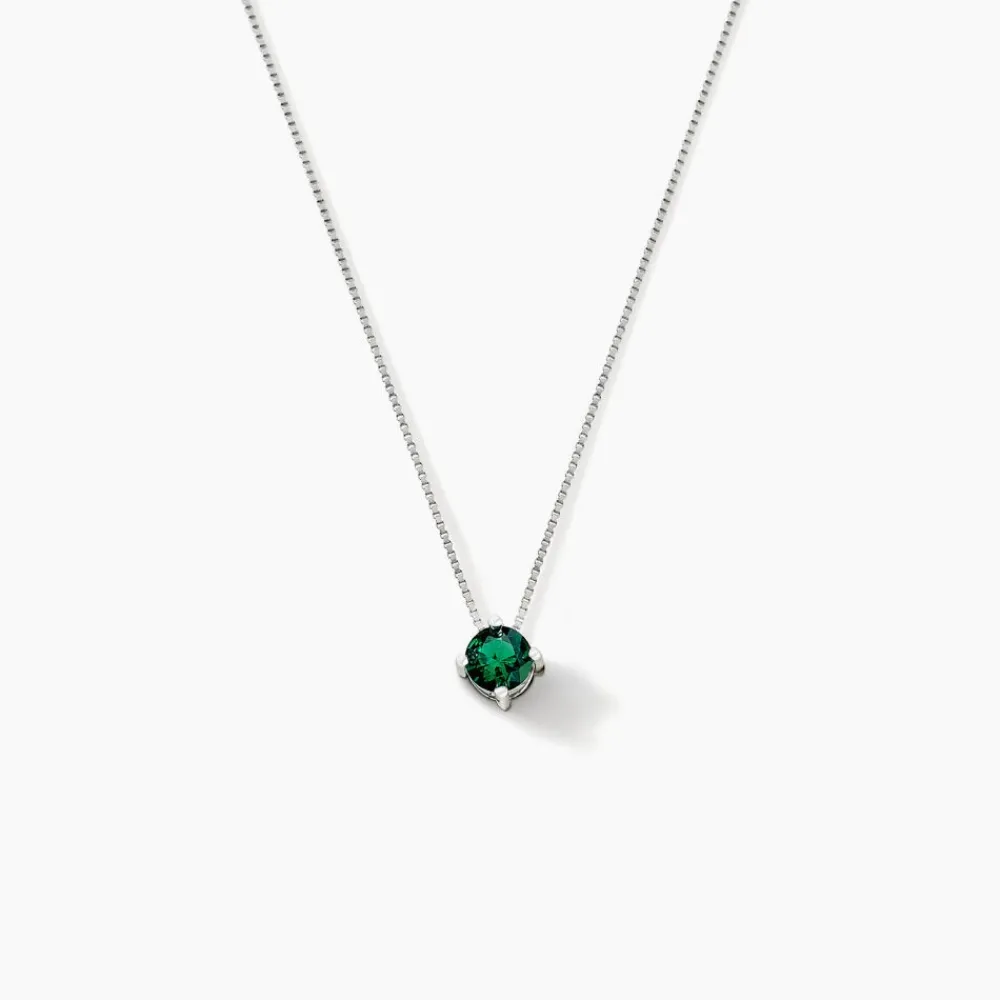 Marc Orian Colliers Fantaisie|Colliers > Collier Solitaire Argent Blanc Rio Santa Teresa Oxyde De Zirconium argent blanc oxyde