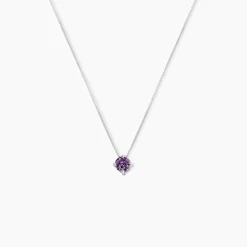 Marc Orian Colliers Fantaisie|Colliers > Collier Solitaire Argent Blanc Rio Santa Teresa Oxyde De Zirconium argent blanc oxyde
