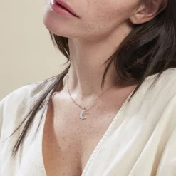 Marc Orian Colliers Fantaisie|Colliers > Collier Sonnie Argent Blanc