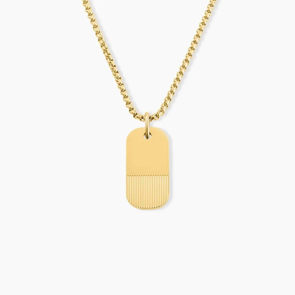 PHEBUS HIM Colliers Fantaisie|Colliers > Colliers Acier Jaune