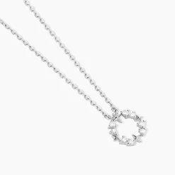 Marc Orian Colliers Fantaisie|Colliers > Collier Sueda Argent Blanc Oxyde De Zirconium