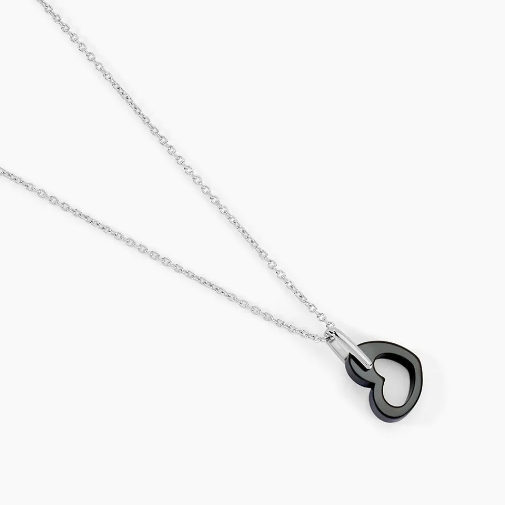 Marc Orian Colliers Fantaisie|Colliers > Collier Sumeyra Argent Blanc Céramique Et Oxyde De Zirconium