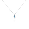 Marc Orian Colliers|Colliers Avec Pierres > Collier Sunset Or Blanc Topaze Oxyde