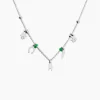 Marc Orian Colliers Fantaisie|Colliers > Collier Suzanna Argent Blanc