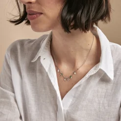 Marc Orian Colliers Fantaisie|Colliers > Collier Suzanna Argent Blanc