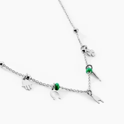 Marc Orian Colliers Fantaisie|Colliers > Collier Suzanna Argent Blanc