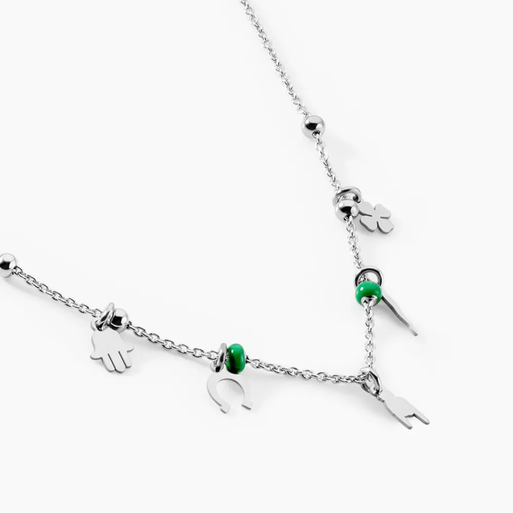 Marc Orian Colliers Fantaisie|Colliers > Collier Suzanna Argent Blanc