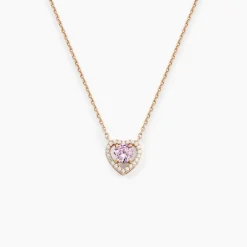 Marc Orian Colliers Fantaisie|Colliers > Collier Suzon Argent Rose Oxyde De Zirconium