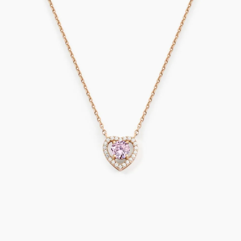 Marc Orian Colliers Fantaisie|Colliers > Collier Suzon Argent Rose Oxyde De Zirconium