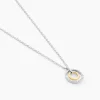 Marc Orian Colliers|Colliers Avec Pierres > Collier Swane Or Jaune Argent Blanc Oxyde De Zirconium