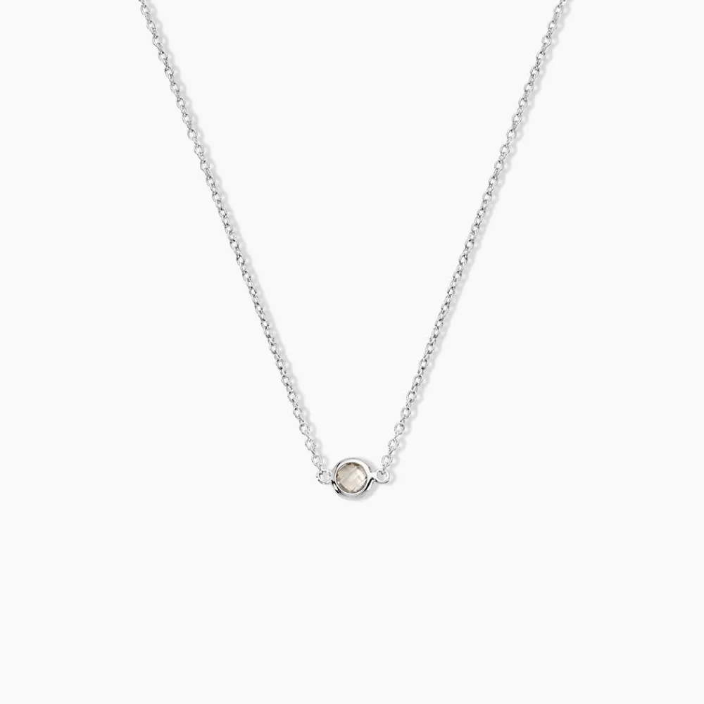 Marc Orian Colliers Fantaisie|Colliers > Collier Sylvette Argent Blanc Oxyde De Zirconium
