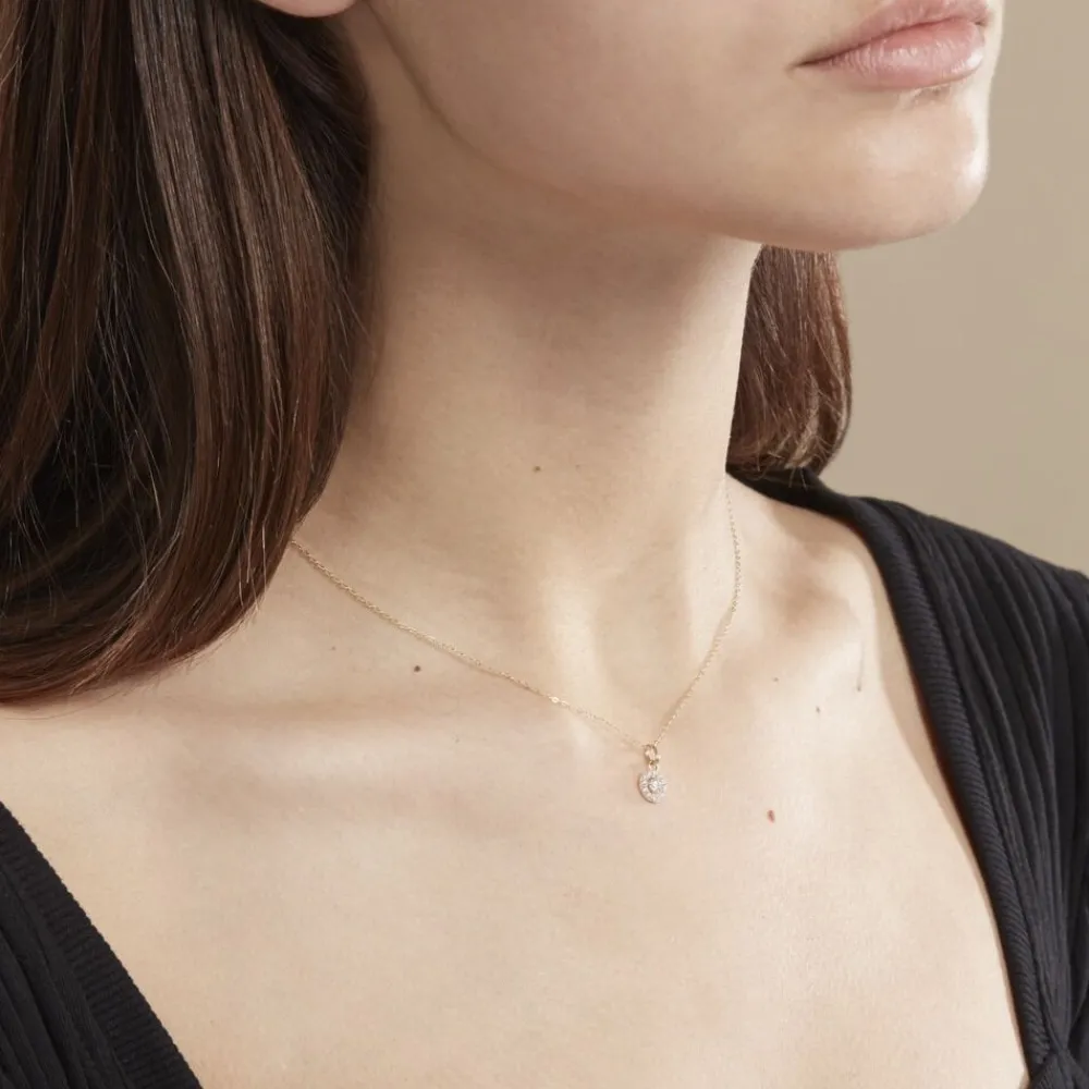 Marc Orian Colliers|Colliers Avec Pierres > Collier Tahera Or Jaune Oxyde De Zirconium