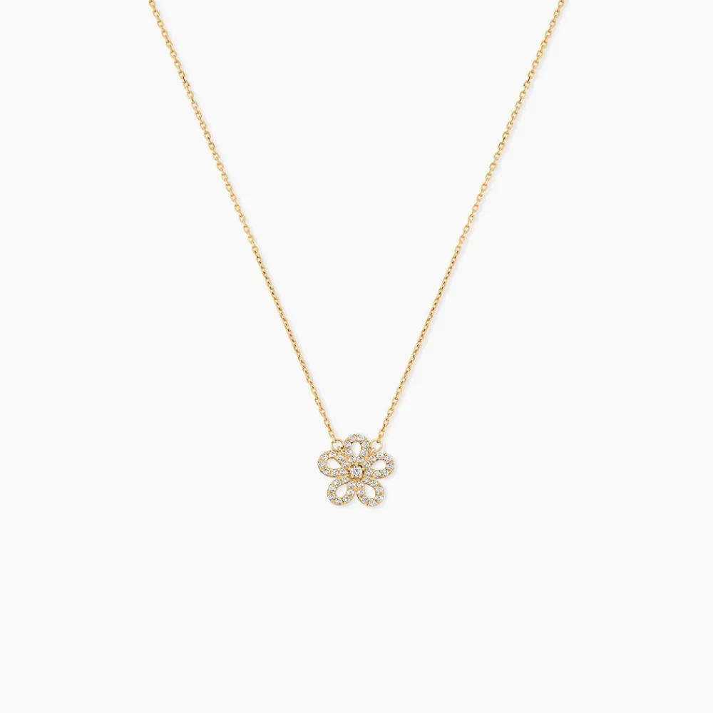 Marc Orian Colliers|Colliers Avec Pierres > Collier Talie Or Jaune Oxyde De Zirconium