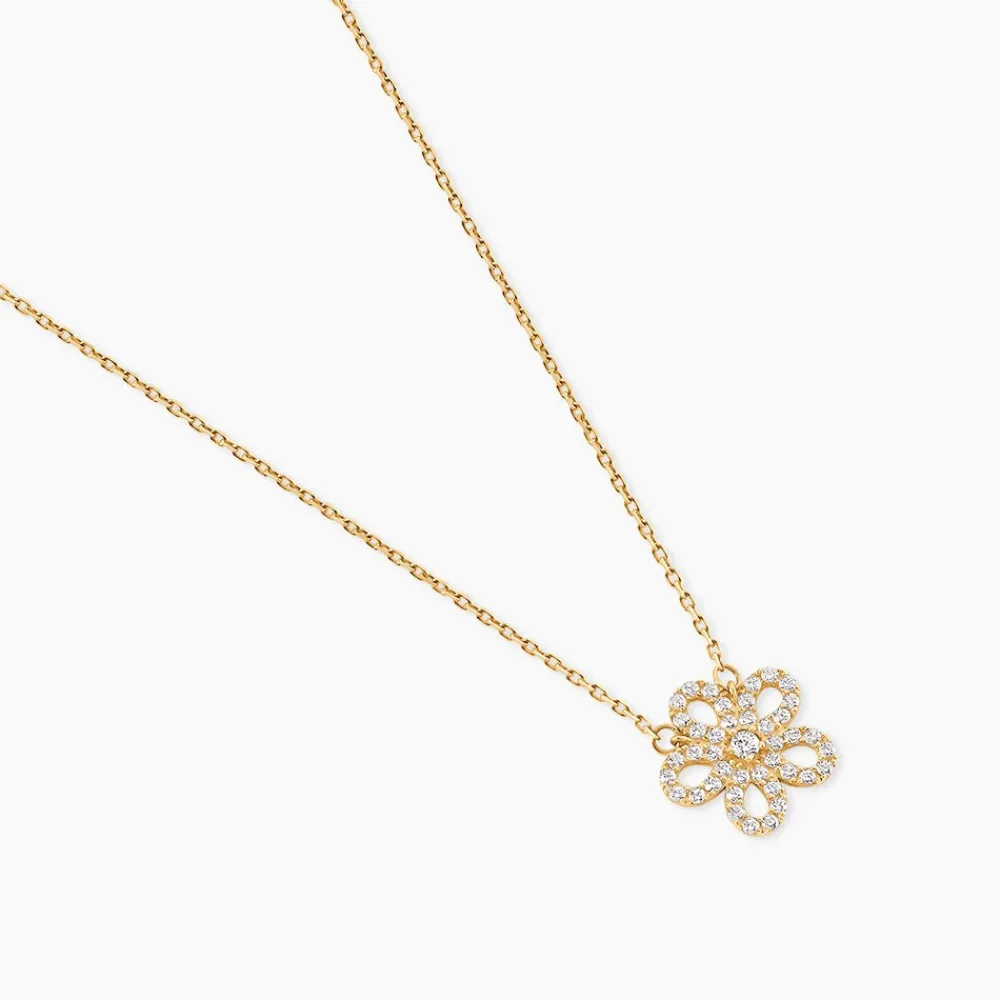 Marc Orian Colliers|Colliers Avec Pierres > Collier Talie Or Jaune Oxyde De Zirconium
