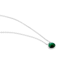 Marc Orian Colliers Fantaisie|Colliers > Collier Tao Argent Blanc Onyx argent blanc onyx vert
