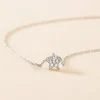 Marc Orian Colliers Fantaisie|Colliers > Collier Taona Argent Blanc Oxyde De Zirconium