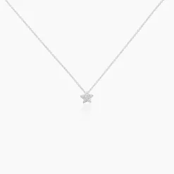 Marc Orian Colliers Fantaisie|Colliers > Collier Taona Argent Blanc Oxyde De Zirconium