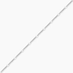 Collier Tessie Argent Blanc