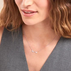 Marc Orian Colliers Fantaisie|Colliers > Collier Thecla Argent Blanc Oxyde De Zirconium