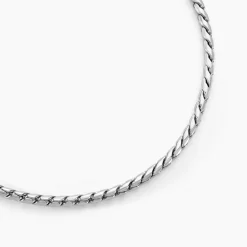 Marc Orian Colliers Fantaisie|Colliers > Collier Thies Acier Blanc