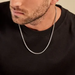 Marc Orian Colliers Fantaisie|Colliers > Collier Thies Acier Blanc