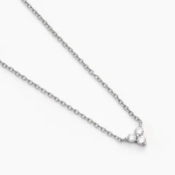Marc Orian Colliers Fantaisie|Colliers > Collier Thylane Argent Blanc Oxyde De Zirconium
