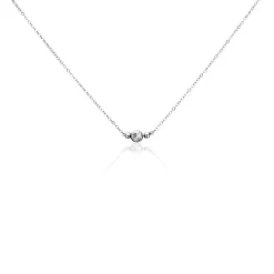 Marc Orian Colliers Fantaisie|Colliers > Collier Tolly Argent Blanc