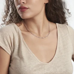 Marc Orian Colliers Fantaisie|Colliers > Collier Tounes Argent Blanc