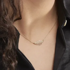 Marc Orian Colliers|Colliers Avec Pierres > Collier Tourkia Or Jaune Oxyde De Zirconium