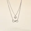 Collier Urielle Argent Blanc