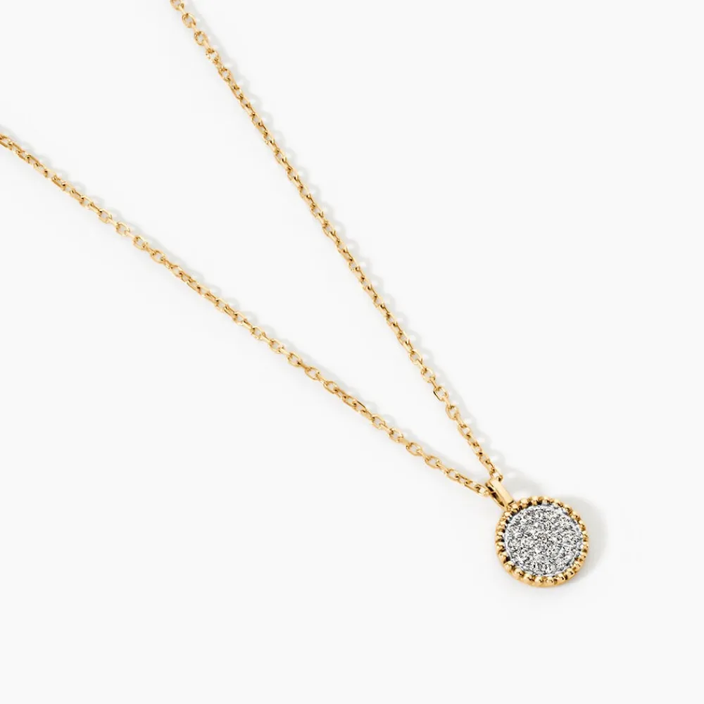 Marc Orian Colliers Diamant|Colliers > Collier Vaina Or Jaune Diamant