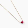Marc Orian Colliers|Colliers Cœur > Collier Valerius Or Jaune Rubis