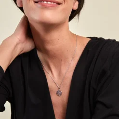 Marc Orian Colliers Fantaisie|Colliers > Collier Venka Argent Blanc Oxyde De Zirconium