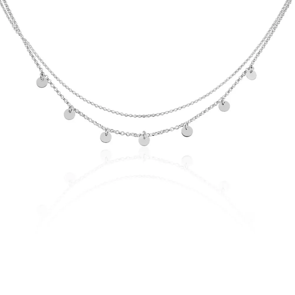 Marc Orian Colliers Fantaisie|Colliers > Collier Vera Argent Blanc