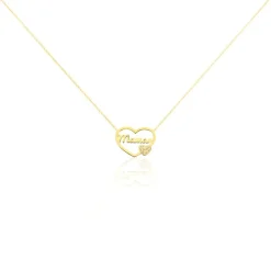 Marc Orian Colliers|Colliers Cœur > Collier Verohanta Or Jaune Oxyde De Zirconium