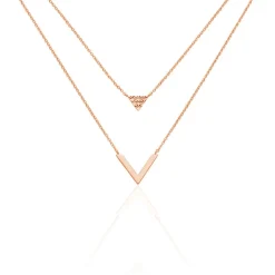 Marc Orian Colliers Fantaisie|Colliers > Collier Veroniica Argent Rose