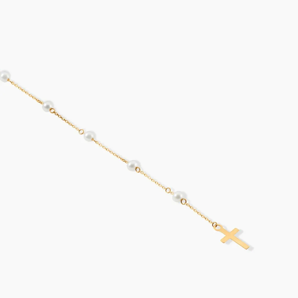 Marc Orian Colliers|Colliers Avec Pierres > Collier Vesta Or Jaune Perle De Culture