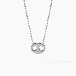 Marc Orian Colliers Fantaisie|Colliers > Collier Viana Argent Blanc