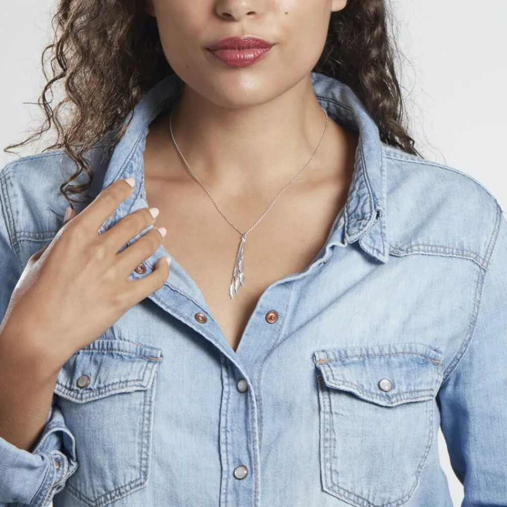 Marc Orian Colliers Fantaisie|Colliers > Collier Violka Argent Blanc