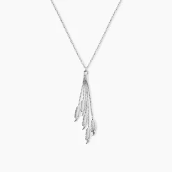 Marc Orian Colliers Fantaisie|Colliers > Collier Violka Argent Blanc
