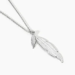 Marc Orian Colliers|Colliers Argent > Collier Violka Argent Blanc