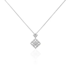 Collier Vita Argent Blanc Oxyde De Zirconium