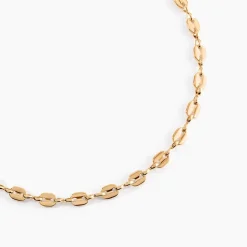 Collier William Plaqué Or Jaune