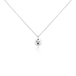Collier Xanthin Argent Oxyde
