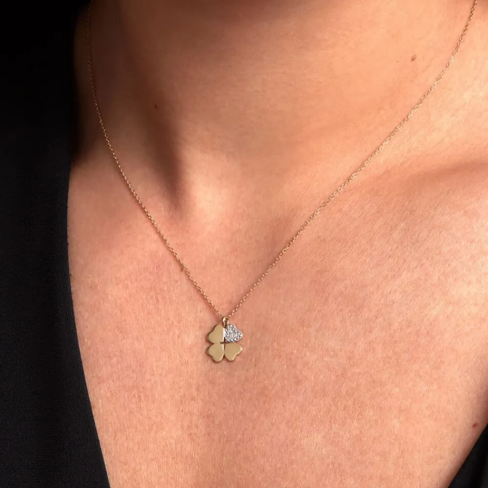 Marc Orian Colliers Diamant|Colliers > Collier Yasamin Or Jaune Diamant